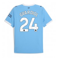 Stroje piłkarskie Manchester City Josko Gvardiol #24 Koszulka Podstawowej 2025-26 Krótki Rękaw